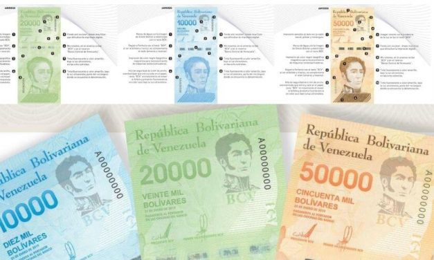 3 Nuevos billetes se agregaron al cono monetario venezolano