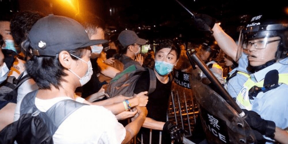 ✅ China acusó a manifestantes por acciones ilegales en Hong Kong