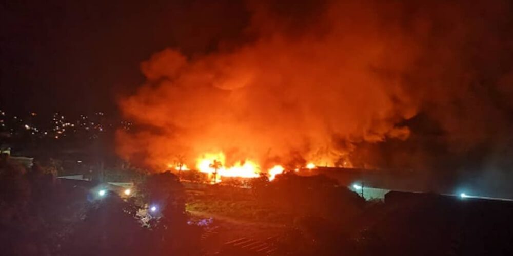 🔥🍪 Incendio en la fábrica de Galletas Puig fue provocado por la banda el Tren de Aragua 🍪🔥