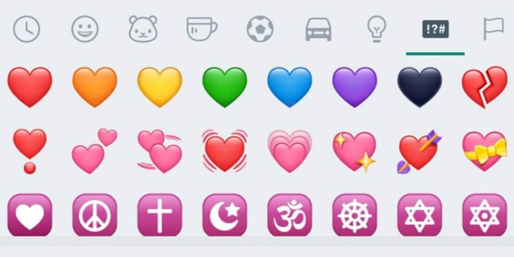 😮 ¡Macabro! Lo que esconde el emoji de corazón negro del Whatsapp 😮