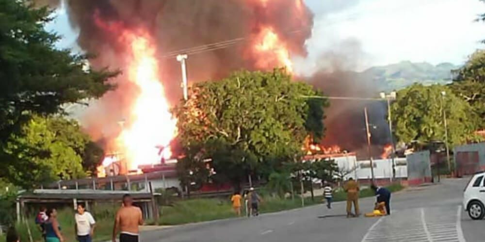 🔥 Activan plan de contingencia en Valles del Tuy tras explosión en Planta de Gas 🔥