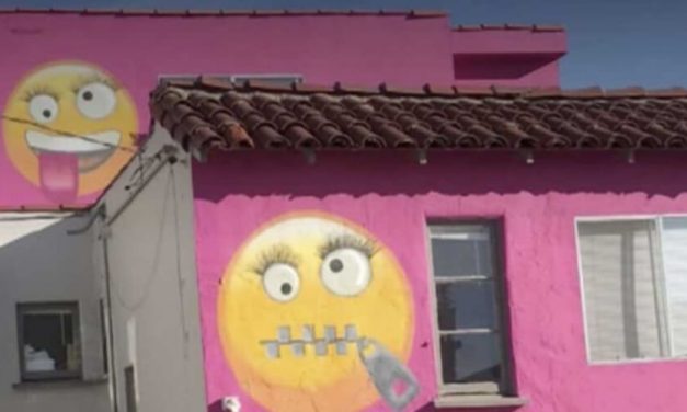 🙄 Una casa decorada con emojis fue el motivo de una pelea 🙄