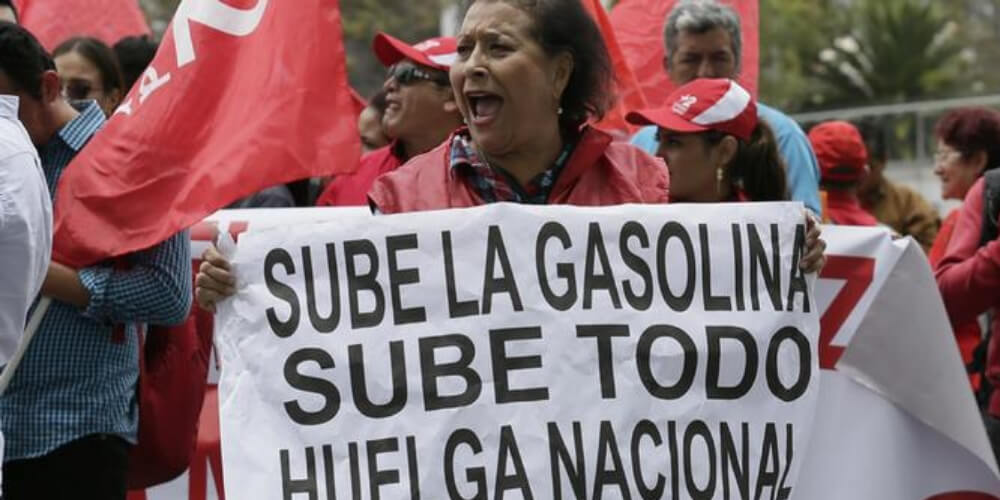 😮 Ecuador: estado de excepción por el alza del precio de la gasolina 😮