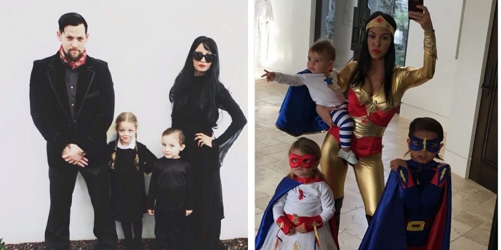 ✌ Estos son los famosos se disfrazaron con sus familias para Halloween ✌