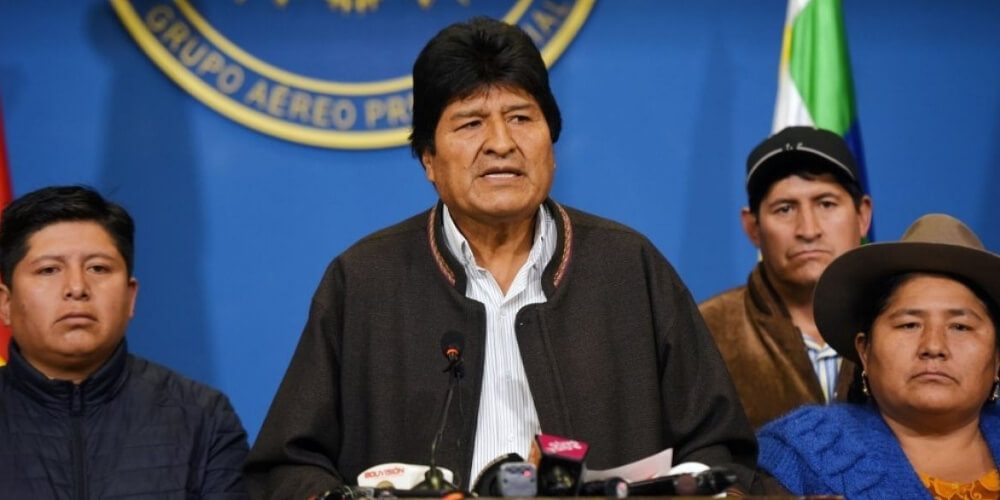 😮 Bolivia : Evo Morales renuncia a la presidencia de la república 😮