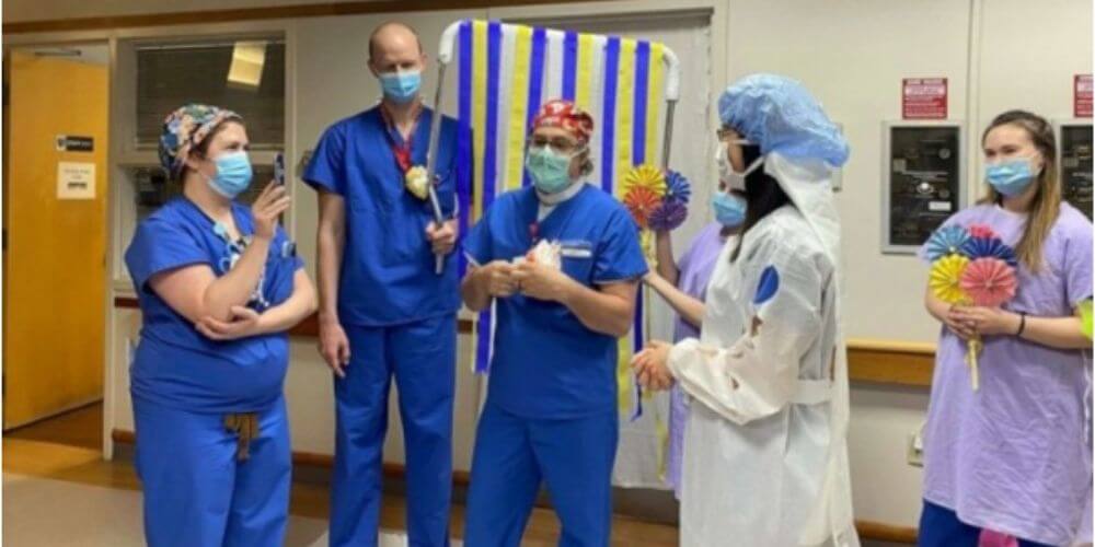 ✌ Doctores se casan mientras se encontraban luchando contra el Covid-19 ✌