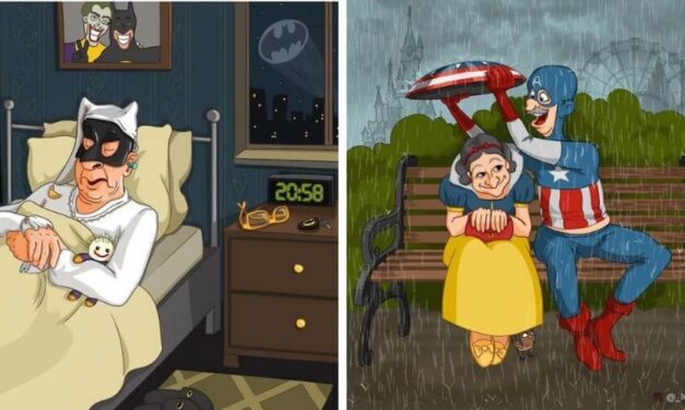 ✌ Así lucirían estos famosos personajes si llegaran a la ancianidad ✌