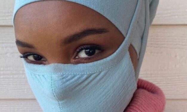 ✌ Innovador tapaboca hijab para musulmanas diseñado por una modelo ✌
