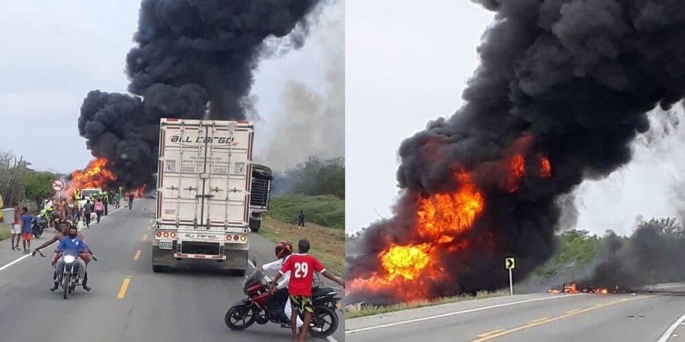 Identifican la mayoría de los heridos que dejo explosión de un camión en Colombia