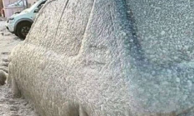 😮 Tierra de Fuego congelada por temperaturas extremadamente bajas 😮
