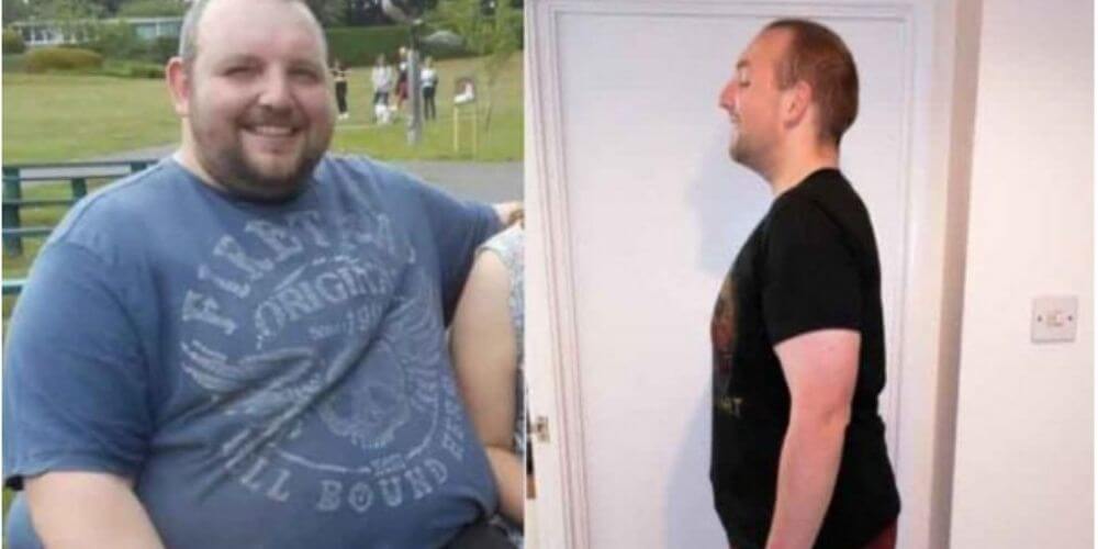 ✌️ Hombre con obesidad logró perder 103 kg para poder jugar con sus hijos ✌️