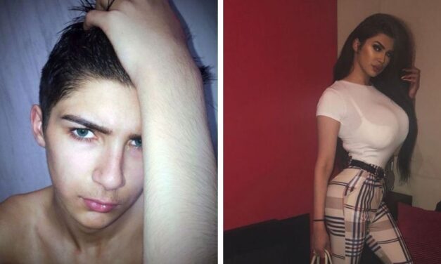 😮 Así fue como este joven transgénero logró tener la cintura de Kim Kardashian 😮