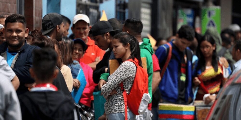 Concentración de la población migrante venezolana en Colombia