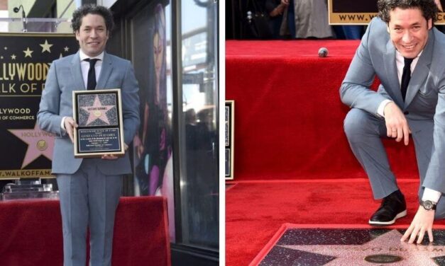 ✌️ Gustavo Dudamel recibe estrella en el Paseo de la Fama ✌️