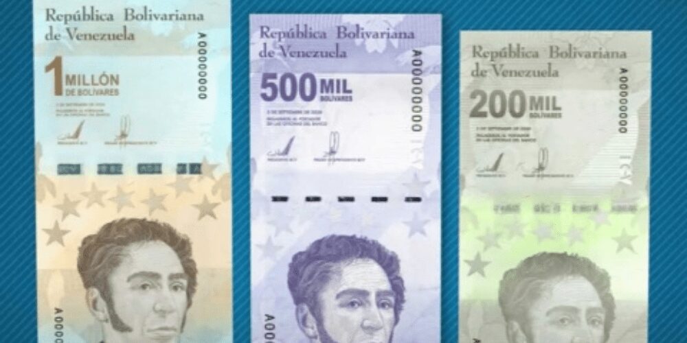 Los nuevos billetes empezaron a circular a medias en medio de la hiperinflación