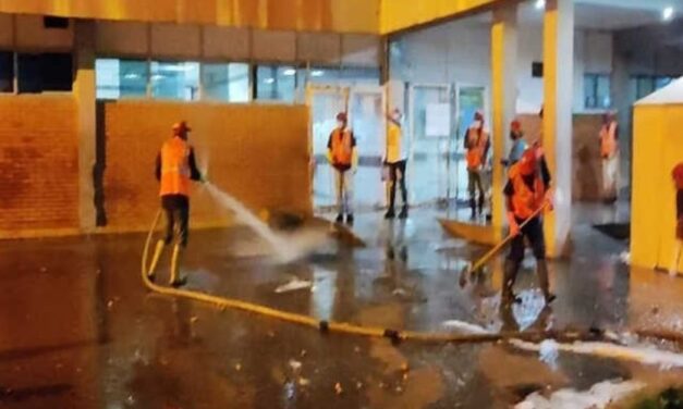 ✅ Realizan limpieza al hospital centinela de los Valles del Tuy ✅