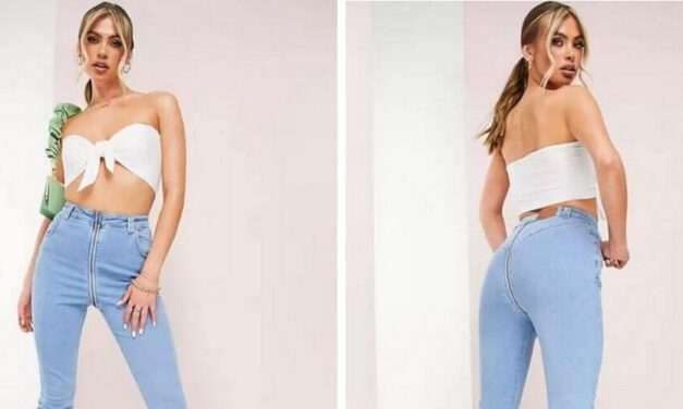 😮 “Jeans con cierre de emergencias” es motivo de burlas para la tienda que los comercializó 😮