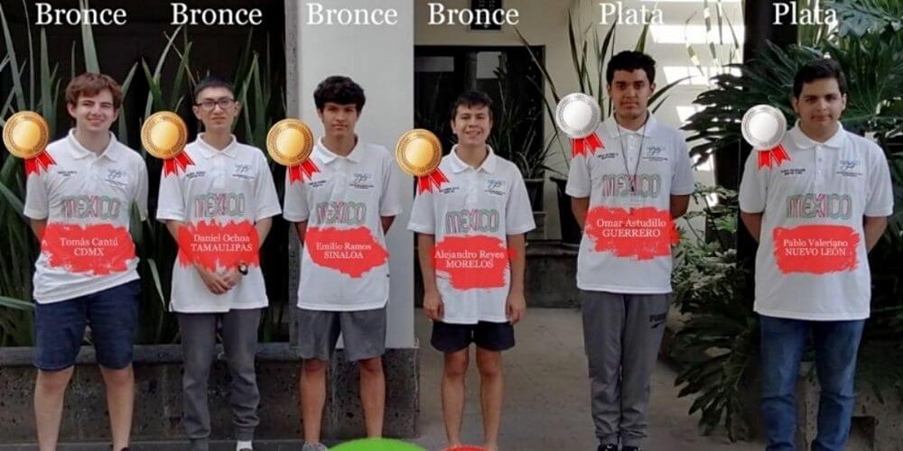 ✌️ 6 Medallas ganan estudiantes mexicanos en Olimpiada Internacional de Matemáticas ✌️