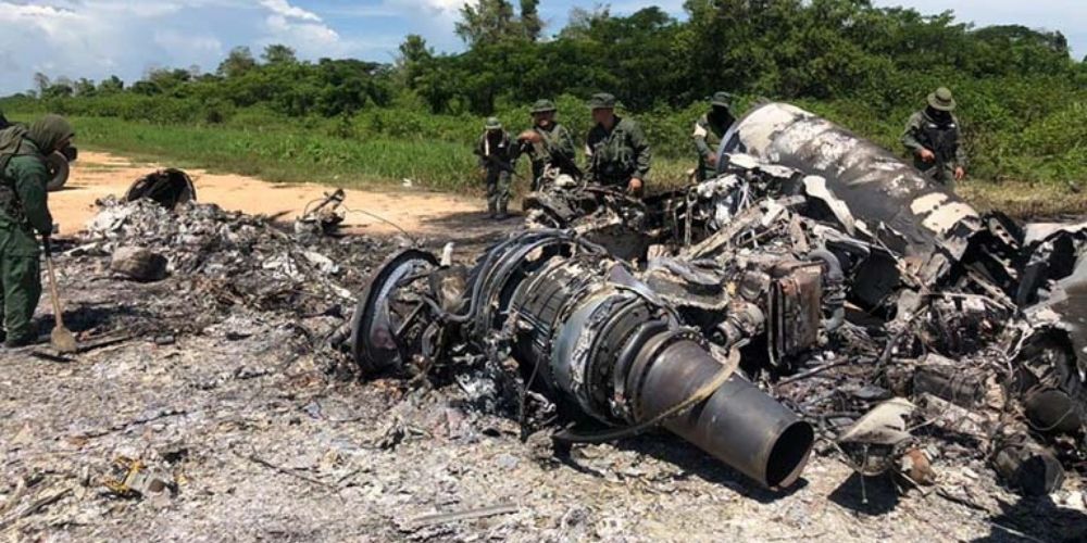 ✅ La Fanb neutralizó aeronave en una pista clandestina este martes ✅