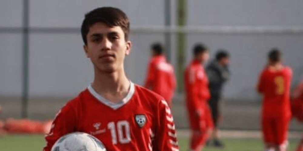 Afganistán: muere joven futbolista al tratar de huir del país