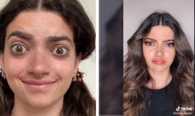 😮 Conoce a la popular tiktoker Fabiola, la que se parece a Kendall Jenner y Mr. Bean 😮