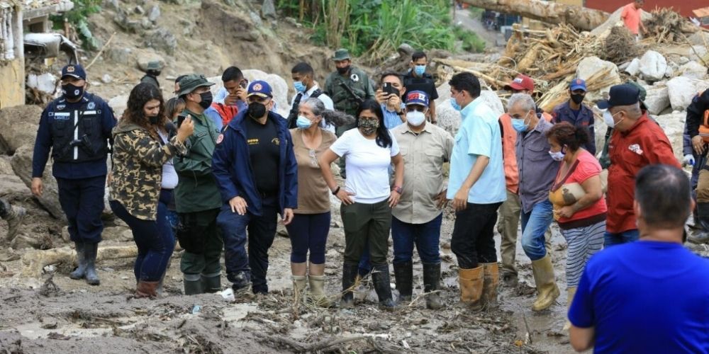 ✅ Vicepresidenta Delcy Rodríguez visita Mérida para brindar atención a afectados por lluvias ✅