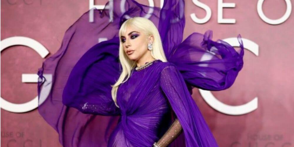 ✌️ Así se lució como una verdadera diva Lady Gaga en la premiere de “House of Gucci” ✌️