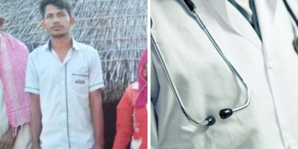 😮 Joven indio aprobó un examen de ingreso y será el primer médico de su aldea 😮