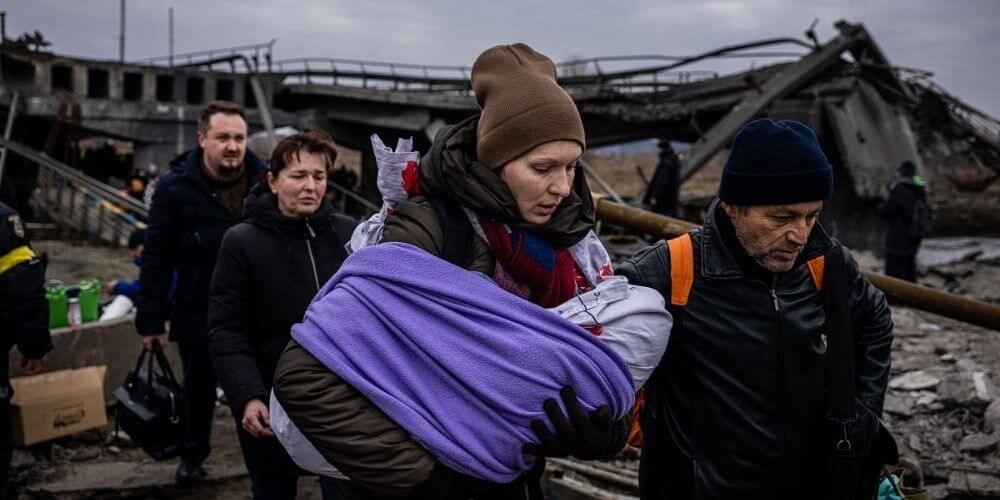 Anuncian acuerdos para la apertura de nueve corredores humanitarios en Ucrania este miércoles