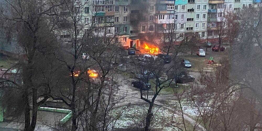 Fuerzas rusas bombardean la Oficina de la OSCE en la ciudad ucraniana de Mariupol