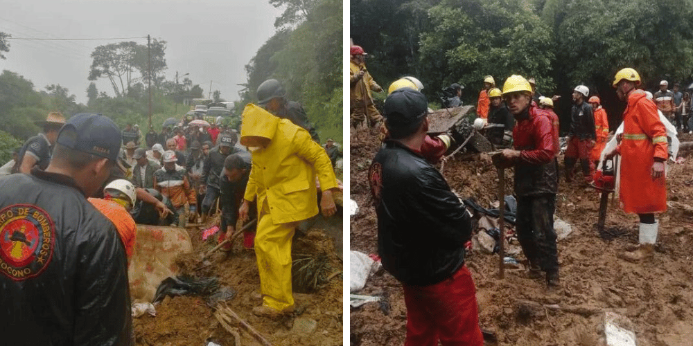 Desplome de talud causó la muerte de 4 personas en Trujillo