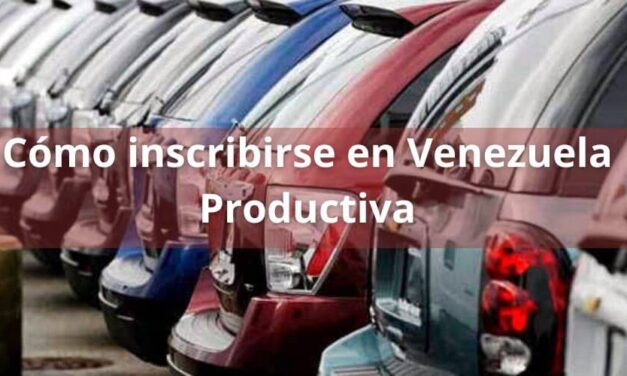Cómo inscribirse en Venezuela Productiva