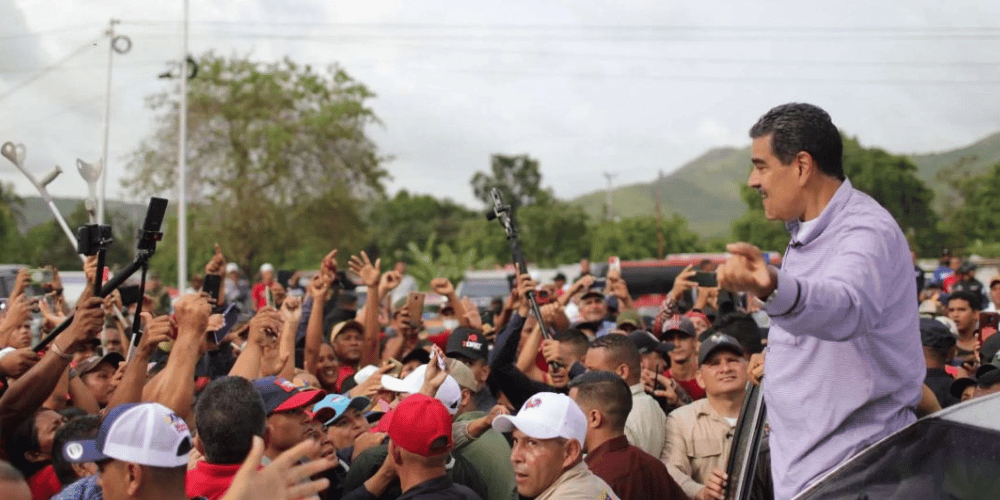 Presidente Maduro visitó y recorrió zonas afectadas de Cumanacoa