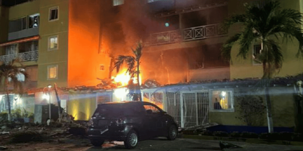 Anzoátegui: explosión en un edificio de Guanta deja 11 personas heridas